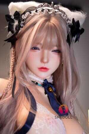 SHEDOLL 江小婉 168cm | Dカップ 黑絲貓耳女僕風 | 甘美狂野・巨乳纖腰 | 可動眼定制 | 宅男慾望極品